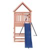 vidaXL Parque infantil de exterior madera maciza Douglas