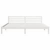 vidaXL Estructura de cama con cabecera 208.6 x 157.6 x 69.4 cm