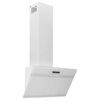 vidaXL Campana extractora pared acero y vidrio templado blanco 60 cm