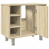 vidaXL Armario de ba&ntilde;o madera ingenier&iacute;a roble Sonoma 60x32x53,5 cm