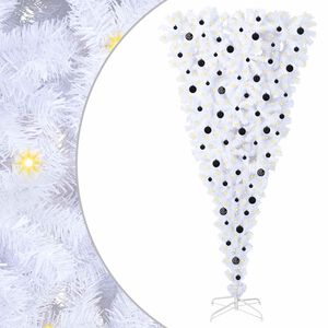 vidaXL &Aacute;rbol de Navidad artificial con 300 LED 240 cm PVC y Acero