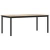 vidaXL Mesas de comedor Madera de ingenier&iacute;a