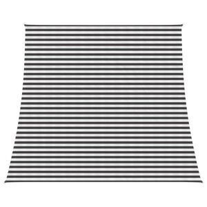 vidaXL Toldo Vela Rectangular 4/5 x 4 m HDPE Antracita y Blanco