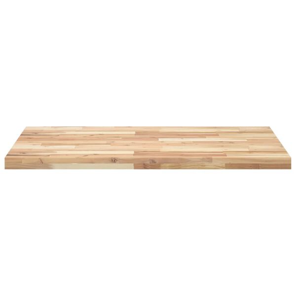 vidaXL Tablero de mesa rectangular madera maciza acacia 120x70x4 cm