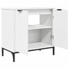 vidaXL Gabinete de Lavabo para Ba&ntilde;o con puerta 60.5 x 33.5 x 61 cm
