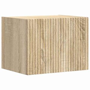 vidaXL Mueble de TV Montado en la Pared Sonoma 39 x 31 x 29,5 cm