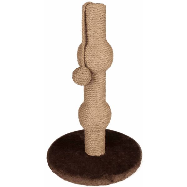 FLAMINGO Poste rascador para gatos Curvy beige 48.5cm 560315