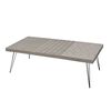 vidaXL Mesa de centro gris 120x60x38 cm