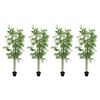 vidaXL &Aacute;rbol de Bamb&uacute; Artificial 4 uds. Verde 60 x 18 x 190 cm