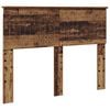 vidaXL Cabecero Madera Vieja Madera contrachapada