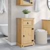 vidaXL Armario de ba&ntilde;o Corona madera maciza de pino 45x33x80 cm