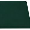 vidaXL Paneles de pared 12 uds terciopelo verde oscuro 60x30 cm 2,16m&sup2;