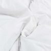 vidaXL Colchas y Duvets Blanco 140 x 220 cm Microfibra