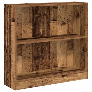 vidaXL Estanter&iacute;a madera de ingenier&iacute;a color envejecido 80x24x76 cm
