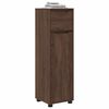 vidaXL Gabinete de Ba&ntilde;o con caj&oacute;n Roble Marr&oacute;n 30,5 x 30 x 101 cm
