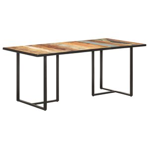 vidaXL Mesa de comedor de madera maciza reciclada 180 cm