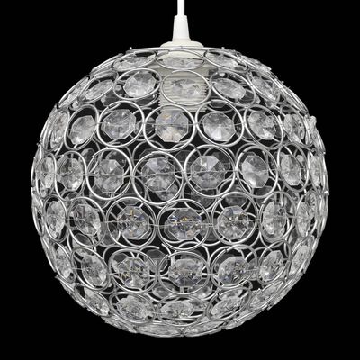 Lámpara de techo colgante de cristal con diseño de bola