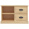 vidaXL Mueble de TV madera contrachapada roble Sonoma 73x35,5x47,5 cm