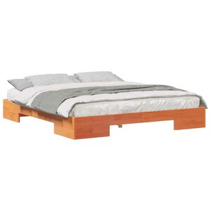 vidaXL Estructura de cama Marr&oacute;n 180 x 200 cm