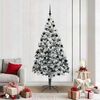 vidaXL Árbol de Navidad artificial Verde 210 cm PVC y Acero y Plástico