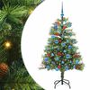 vidaXL &Aacute;rbol de Navidad artificial Verde 150 cm PVC y Metal