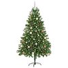 vidaXL &Aacute;rbol de Navidad con 300 LED con soporte Verde 180 cm PE