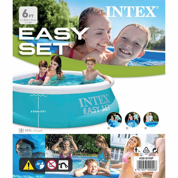 Intex Piscina Easy Set 183x51 cm