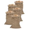 vidaXL Sacos de yute 5 unidades 60x105 cm 100% yute 340 g/m&sup2;