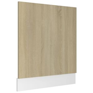 vidaXL Panel para lavavajillas "Lyon" roble Sonoma 59,5x3x67 cm madera de ingenier&iacute;a