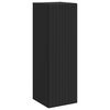 vidaXL Mueble de ba&ntilde;o montado en la pared Negro 33 x 34,5 x 100 cm