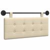 vidaXL Cabecera Colgante Montaje en la pared tela