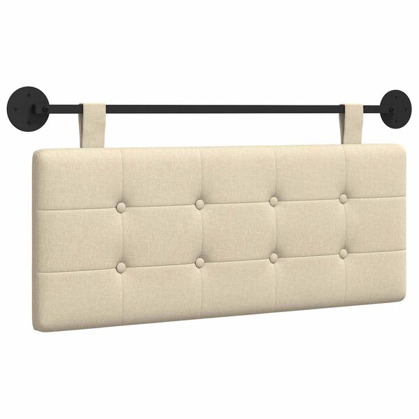 vidaXL Cabecera Colgante Montaje en la pared tela