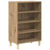 vidaXL Aparador Roble artisan 57 x 35 x 89.5 cm Madera de ingenier&iacute;a