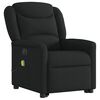 vidaXL Sill&oacute;n de masaje el&eacute;ctrico reclinable elevable tela negro