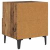 vidaXL Armario de Noche con caj&oacute;n Madera vieja 40 x 35 x 47,5 cm