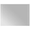 vidaXL Espejo de ba&ntilde;o con LED 80x60 cm