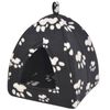 vidaXL Cama cubo para gatos tama&ntilde;o L negro