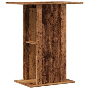 vidaXL Soporte para acuario madera ingenier&iacute;a envejecida 36x75x72,5 cm