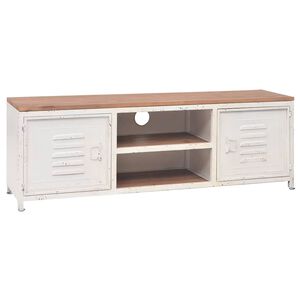 vidaXL Mueble para TV blanco 120x30x40 cm