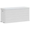 vidaXL Caja de almacenamiento de jardín 280 L gris claro