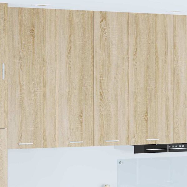 vidaXL Mueble colgante con puerta Roble Sonoma 60 x 31 x 100 cm