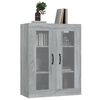 vidaXL Armario de pared colgante gris Sonoma 69,5x34x90 cm