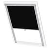 vidaXL Persiana opaca enrollable negra S08/608 GGL y GGU