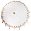 vidaXL Parasol Balin&eacute;s Crema 185 x 185 x 260 cm Algod&oacute;n