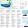 Intex Cubierta de piscina rectangular 58412NP