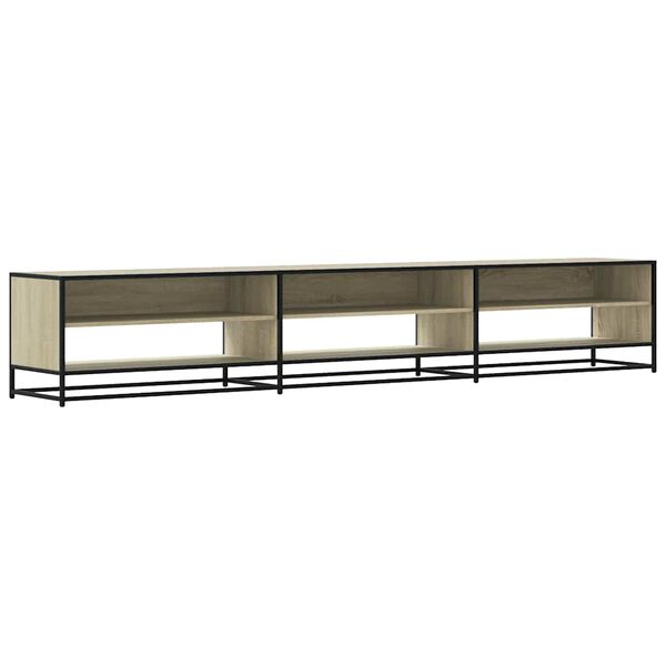 vidaXL Mueble para TV madera de ingenier&iacute;a roble Sonoma 270x40x46 cm