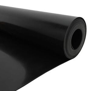vidaXL Barrera antirra&iacute;ces Negro 0,7 x 3 m Polietileno