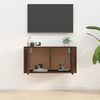 vidaXL Mueble para TV de pared roble marr&oacute;n 80x34,5x40 cm