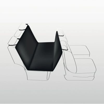 TRIXIE Funda de asiento de coche para perros negro 160x145 cm