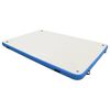 vidaXL Plataforma flotante inflable azul y blanco 300x150x15 cm